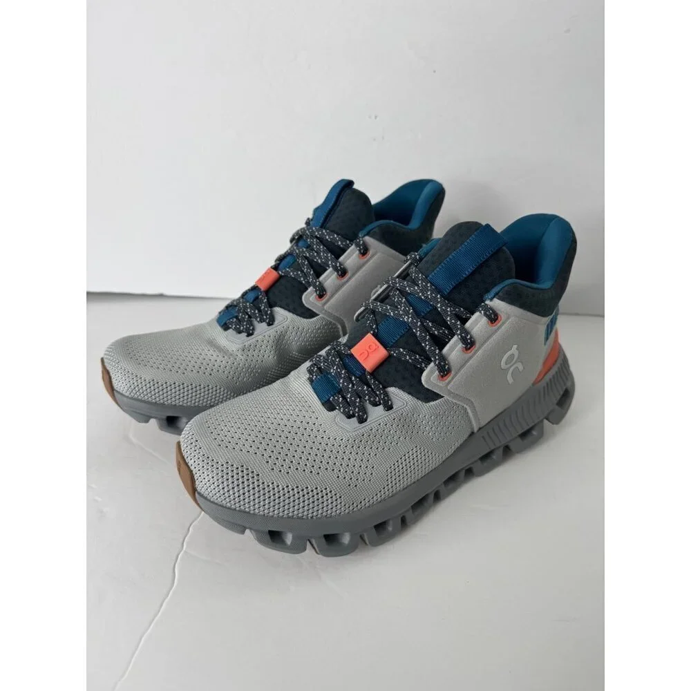 Womens ON Cloud Hi Edge Mid Top Sneakers in Glacier Shadow EU 38.5 US 7.5 UK 5.5